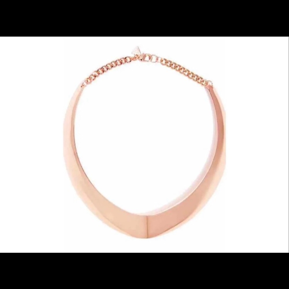 Guess Jessica gold collar necklace
